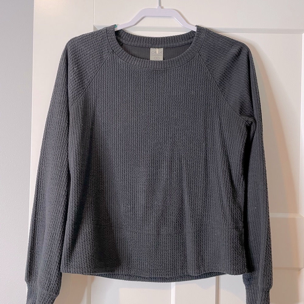 Calia Black Long Sleeve Top